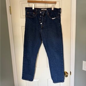 Levi’s Blue High Rise Wedgie Jeans 32